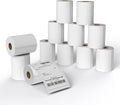 MFLABEL 4x6 Direct Thermal Shipping Labels - 12 Rolls, 220 Labels/Roll, Perforated Postage Paper with Alignment Hole, Compatible with 4XL LabelWriter 1744907 & 1755120, Rollo for USPS, UPS