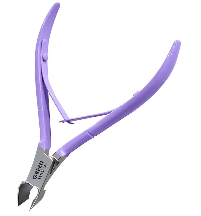 Professional Cuticle Trimmer Nail Cuticle Cutter Stainless Steel Cuticle Nippers by GREENESTETICA