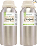 2 Bottles – GreenHealth Eucalyptus Essential Oil – 16 fl oz Each – 100% Pure & by Greenals