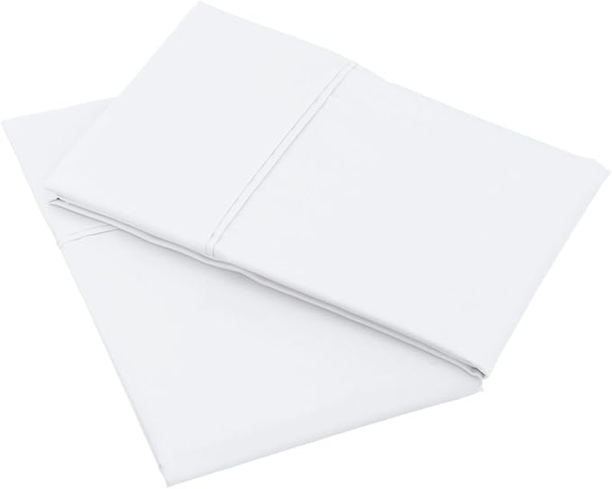 Amazon Basics 400 Thread Count Cotton Pillowcases, Pillows Not Included - Image 4