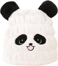 Microfiber Hair Towel Wrap for Kids, Panda Dry Hair Cap Suck Water, Absorbent by LCBD