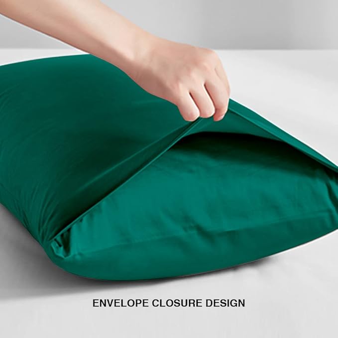 FLXXIE Pillow Cases Queen, Soft Microfiber Pillow Covers - Image 5