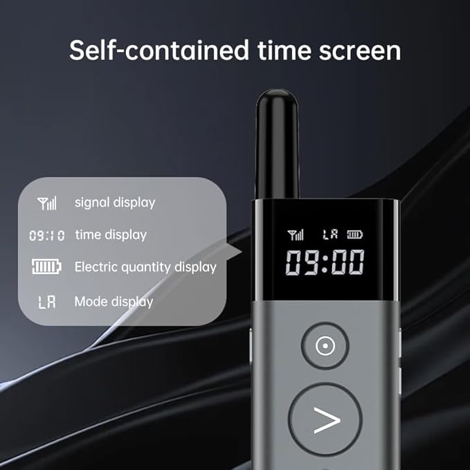 ASING 980ft Ultra-Long Distance Wireless and USB Laser Presentations Remote Control,Slide Advancer with Laser Pointer, PowerPoint Remote, Presenter Clicker for Mac, Ipad,Glass Board, Laptop & Keynote