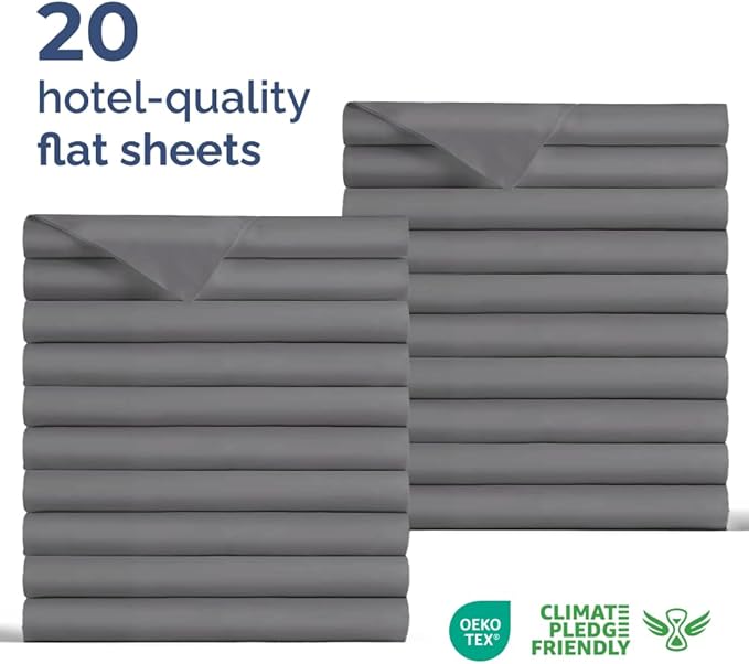 Cal King Size Flat Sheets - Image 2