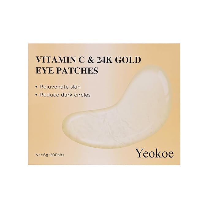 Yeokoe Under Eye Patches for Dark Circles, Puffy Eyes, 20 Pairs Face Masks - Image 8