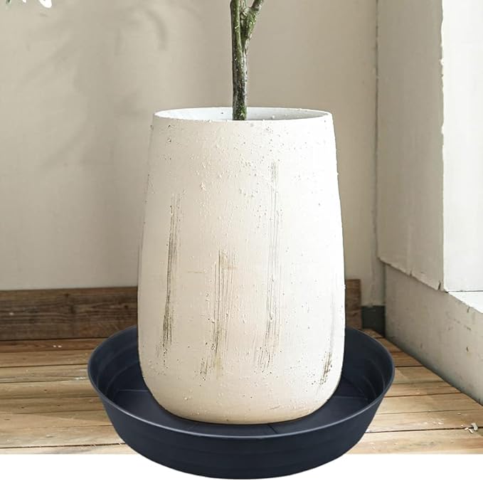 LWALRS Plant Saucer 18 Inch, Extra Large Planter Saucer 4 Pack, Plastic Plant - Image 3