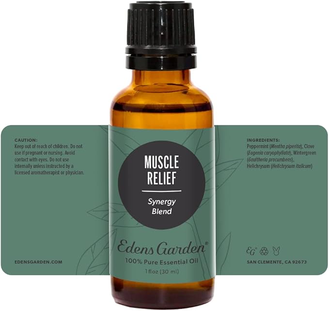 Edens Garden Muscle Relief Essential Oil Blend- 100% Pure Premium Grade - Image 9