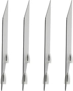 4PCS Desk Dividers Office Partitions,Privacy Desk Panel Protective, Frosted Acrylic with Clamps Classroom Privacy Shield for Offices Schools Call Centers 23.62x15.75in (Black)