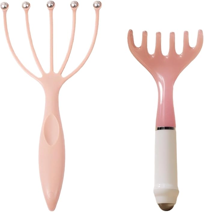 Scalp Massager & Gua Sha Tool Set by Unknown