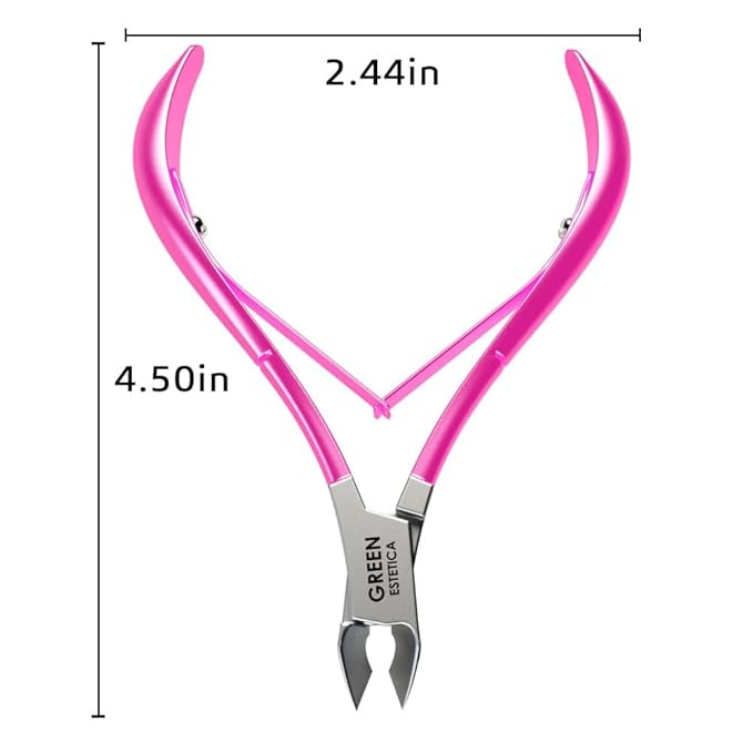 Professional Cuticle Trimmer Nail Cuticle Cutter Stainless Steel Cuticle Nippers - Image 2