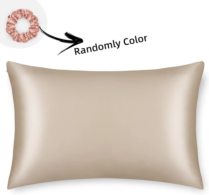 ALASKA BEAR Natural Silk Pillowcase, Hypoallergenic, 19 Momme, 600 Thread Count - Image 3