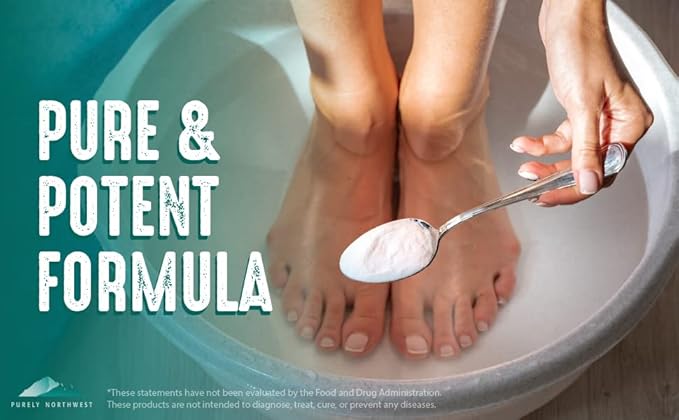 Purely Northwest-Tea Tree, Peppermint, MSM & Epsom Salt Foot Soak-for Stubborn - Image 7