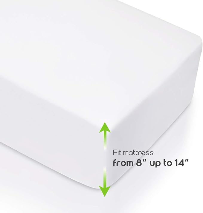 Fitted Sheet- COSMOPLUS Full Fitted Sheet Only（No Flat Sheet or Pillow Shams） - Image 4