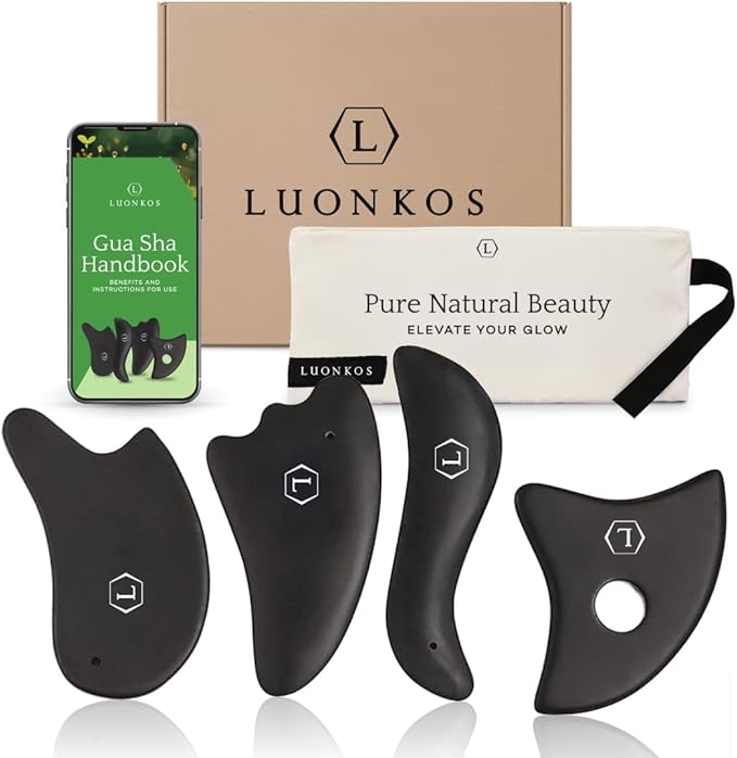 LUONKOS Gua Sha Facial Tools by HanaEmi