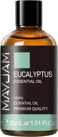 Eucalyptus Essential Oil, MAYJAM 30ML/1.01FL.OZ Pure Eucalyptus Oils by MAYJAM