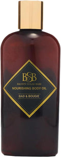 Brown Sugar Babe Bad and Bougie Body Oil, Grape Seed and Sweet Almond Fragrance by BrownSugarBabe