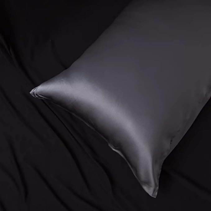 Premium Silk Pillowcase for Hair and Skin Made in USA, 100% 22 Momme Mulberry - Image 4