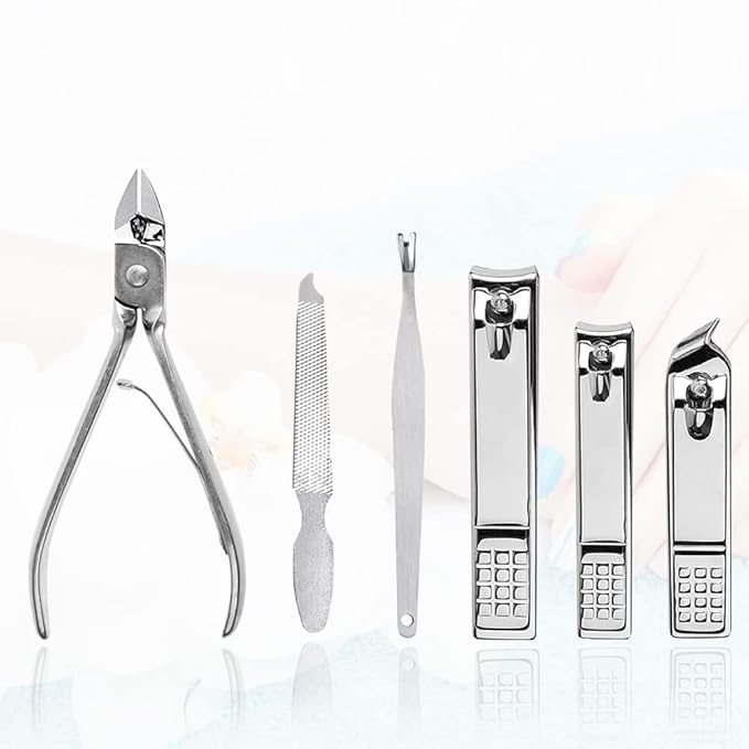 Nail Clippers Set 18 Pieces Stainless Steel Manicure Kit, Professional Grooming - Image 2