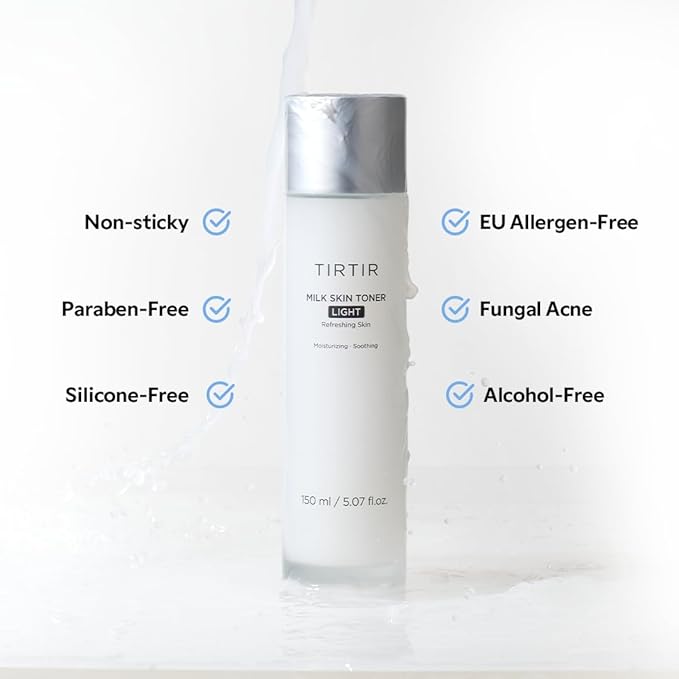 TIRTIR Milk Skin Rice Toner Light | Instant Hydration - Image 5