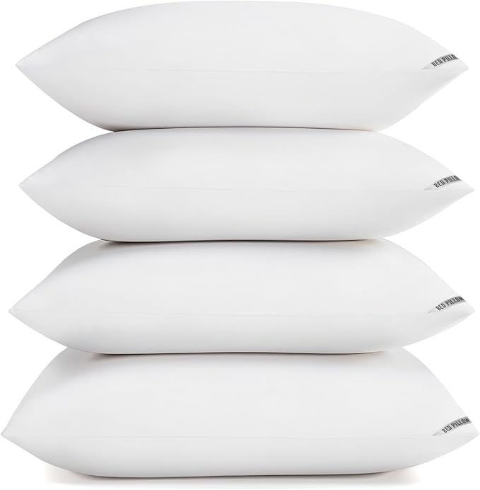 Piwaal Bed Pillows King Size 4-Pack by Home