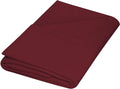 ZPECC Twin Flat Sheet Only 1 Pack, Durable Burgundy Top Bed Sheets by ZPECC-ABrandThatHasBeenFocusedOnBabyProductsFor18Years