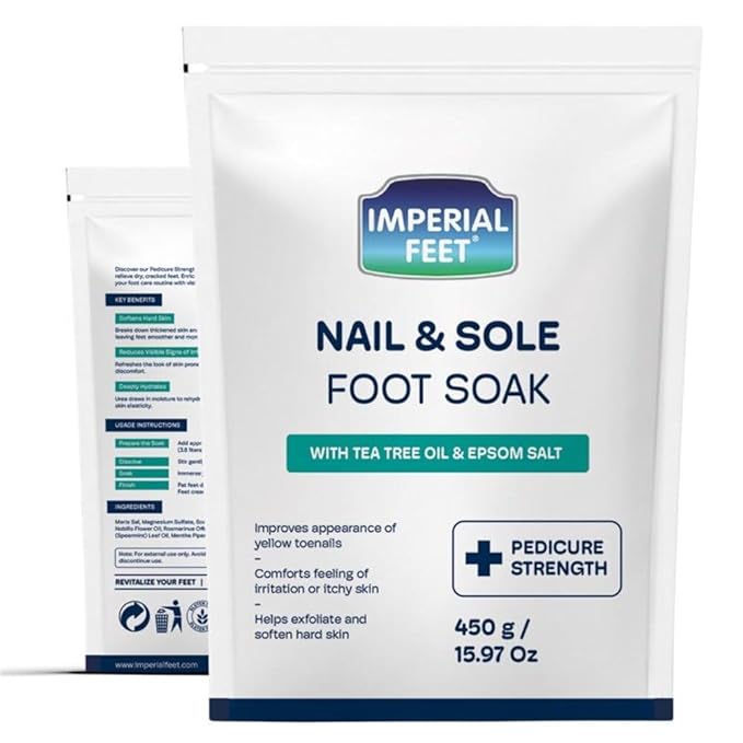 Imperial Feet Epsom Salt Foot Soak-Toenail Repair, Fungus Athletes Foot by ImperialFeet