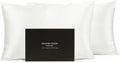 Fishers Finery 30mm 100% Pure Mulberry Silk Pillowcase Set, Quality Tested by FishersFinery