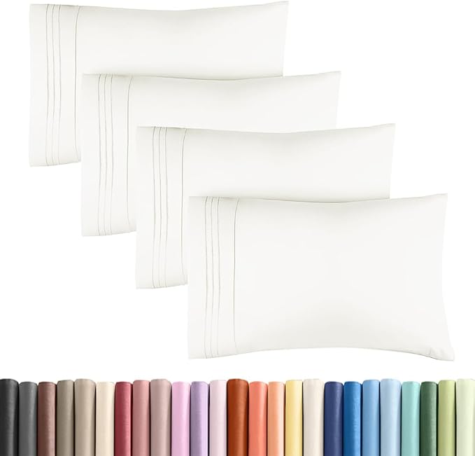 Standard Pillow Cases Set of 4 by CGKUnlimited