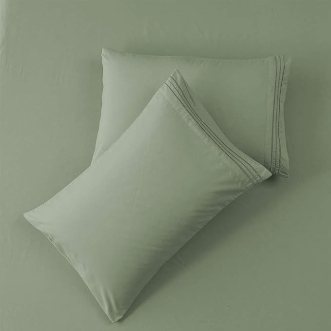 SONORO KATE Bed Sheet Set Super Soft Microfiber 1800 Thread Count Luxury - Image 5