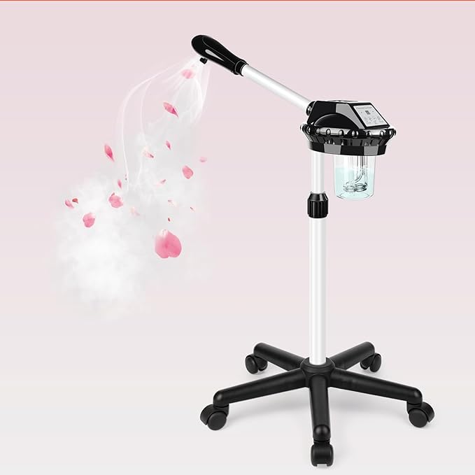 Professional Facial Steamer, Stand on Wheels Face Steamer, SPA Ozone Nano by FindabetterSalonSPAEquip