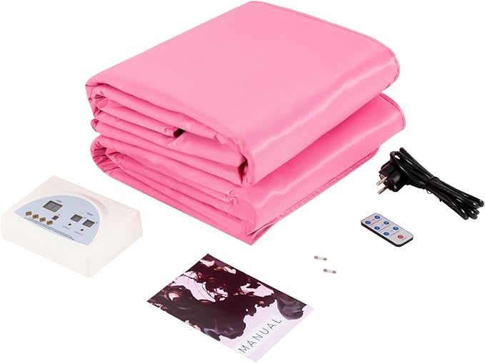 Sauna Blanket, 110V 650W Far Infrared Sauna Blanket Sauna Bag Body Shaper - Image 6