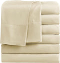 FreshCulture Queen Flat Sheets Only, Soft Microfiber Bedding Sheets by FreshCulture