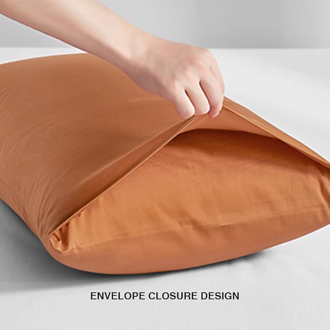 FLXXIE Pillow Cases Queen, Soft Microfiber Pillow Covers - Image 5
