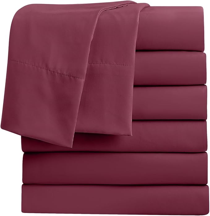 FreshCulture Full Flat Sheets Only, Soft Microfiber Bedding Sheets by FreshCulture