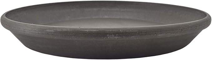 PSW Pot Collection AP25DC 10-inch Plastic/Stone/Wood Composite Plant Saucer - Image 2