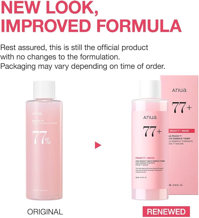 Anua Peach 77 Niacin Essence Toner 250ml / Brightening Toner - Image 2