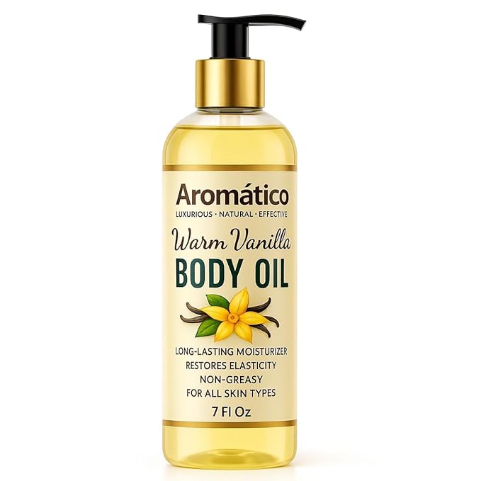 Aromatico Warm Vanilla Body Oil - Image 7