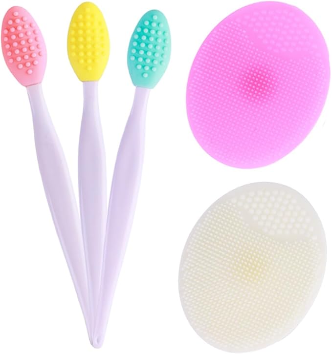 5 Pcs Mini Exfoliating Brush Set by Yoizyfree