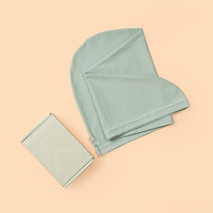 Tee Shirt Drying Wrap, Frizz Free, Soft & Lightweight&Flexible, Hair Drying - Image 5
