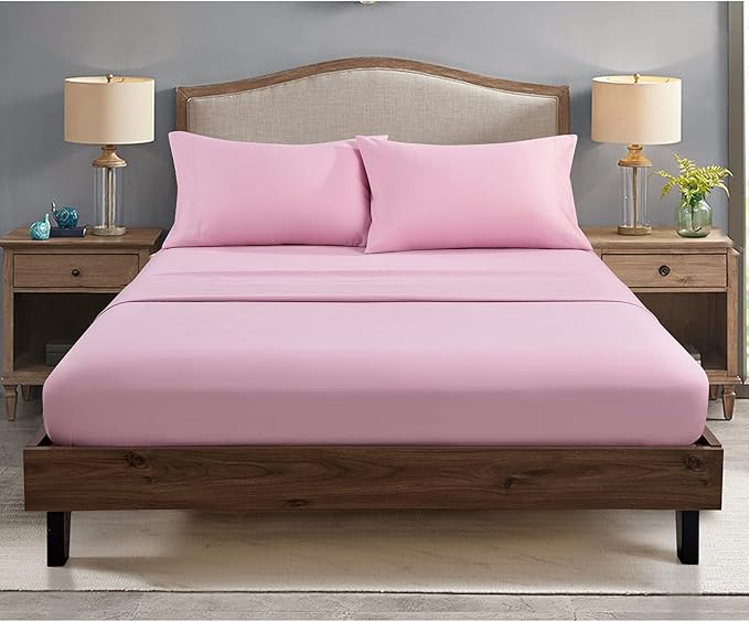 FreshCulture King Fitted Sheets, Bulk Pack of 6, Deep Pocket, Soft Microfiber - Image 7