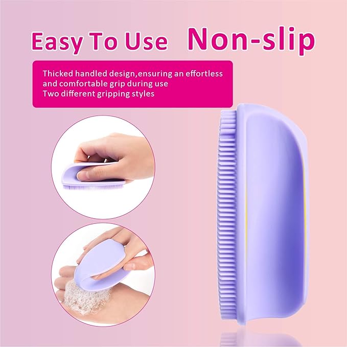 Silicone Face Scrubber, Face Scrubber, Facial Washing Brush - Image 4