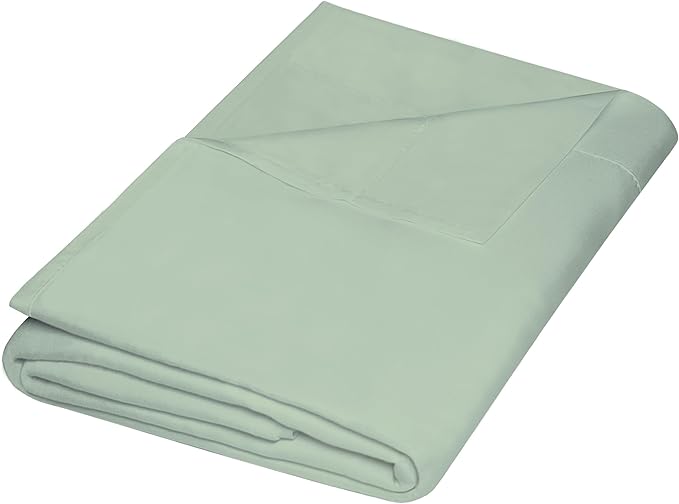 ZPECC Full Flat Sheet Only 1 Pack, Durable Sage Green Top Bed Sheets by ZPECC-ABrandThatHasBeenFocusedOnBabyProductsFor18Years
