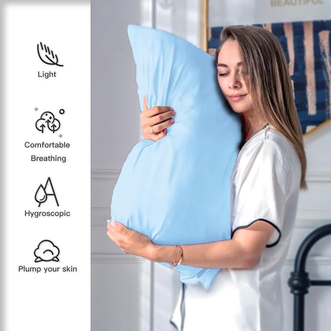 Natural Mulberry Silk Pillowcase - Image 3