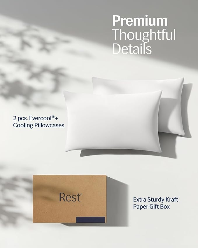 REST® Evercool®+ Cooling Pillowcases King - Image 9