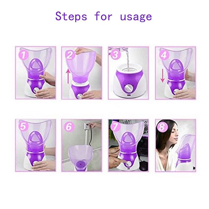 Facial Steamer Professional Steam Inhaler Facial Sauna Spa - Image 6