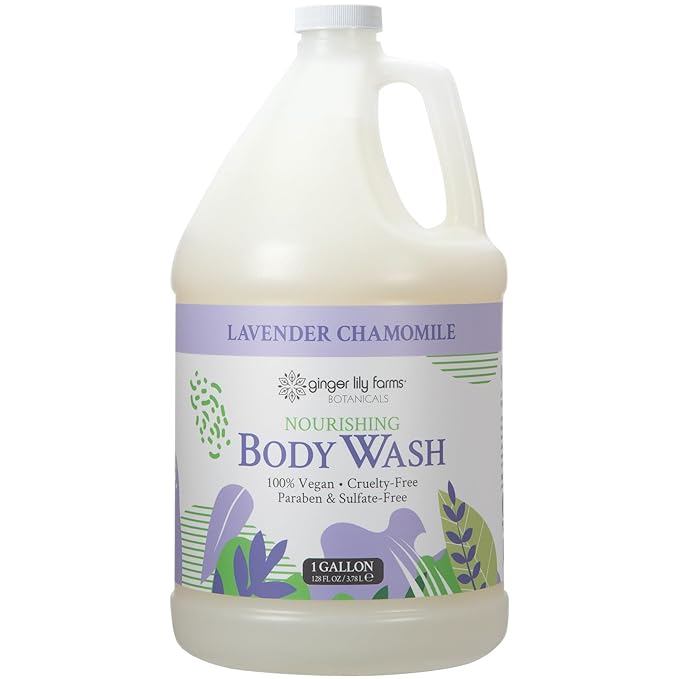 Ginger Lily Farms Botanicals Nourishing Body Wash, 100% Vegan & Cruelty-Free - Image 2