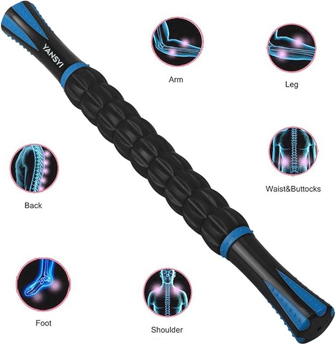 YANSYI Professional 9-Roller Deep Tissue Massage Stick - Image 6
