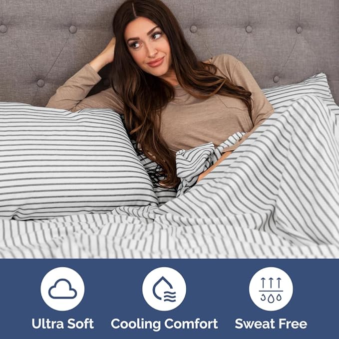 Short Queen Size 4 Piece Sheet Set - Image 4