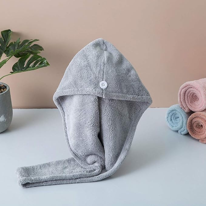 Microfiber Hair Drying Wrap Towel - Image 2