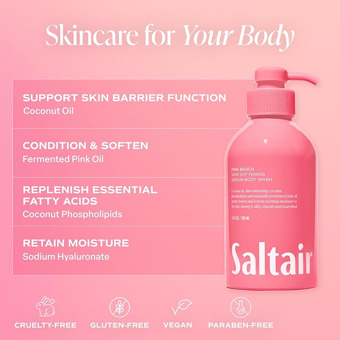 Saltair Body Wash, Signature Scents 2-Pack. Moisturizing Body Cleanser - Image 5